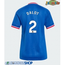 Maglie da calcio Manchester United Diogo Dalot #2 Seconda Maglia Femminile 2026-27 Manica Corta